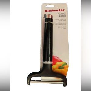 KitchenAid Black  ABS/Stainless Steel Cheese Slicer # KE133OHOBA Brand New